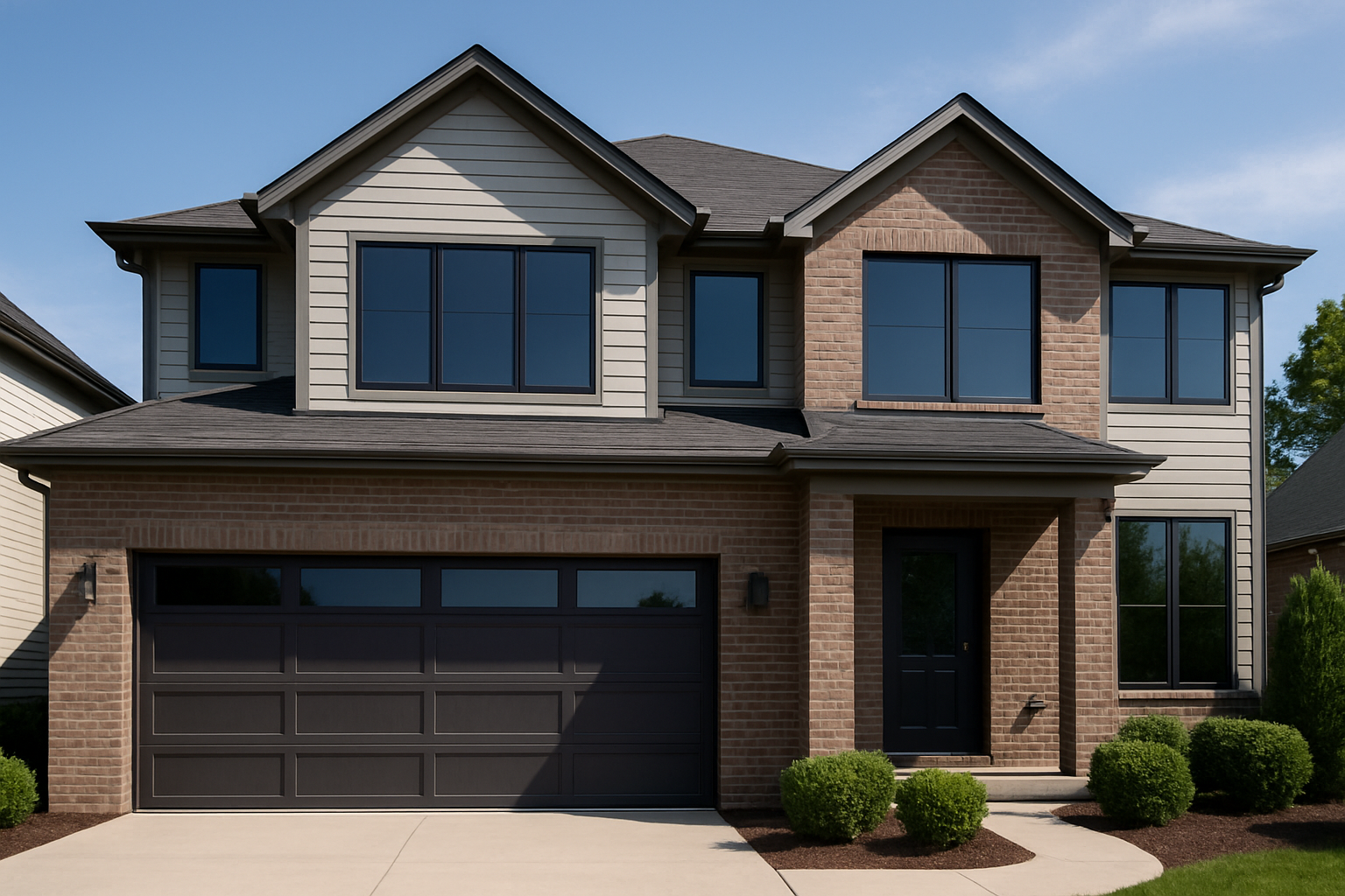 Residential Home Featuring Professional Window Tint